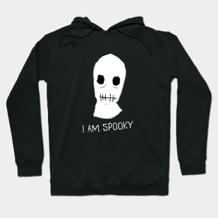 I am spooky skull scary design Hoodie